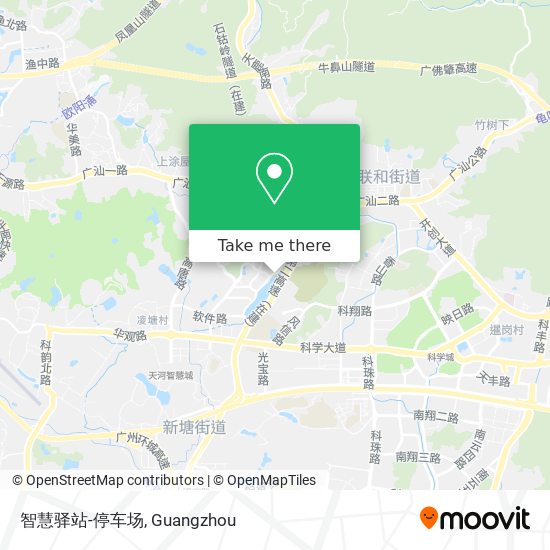 智慧驿站-停车场 map