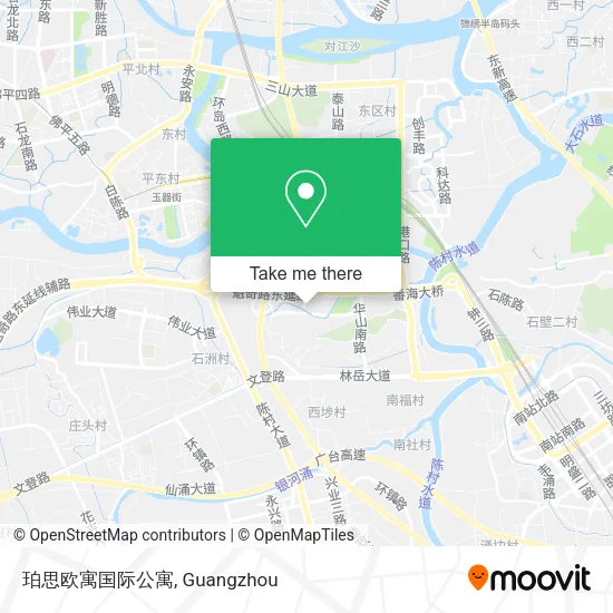 珀思欧寓国际公寓 map