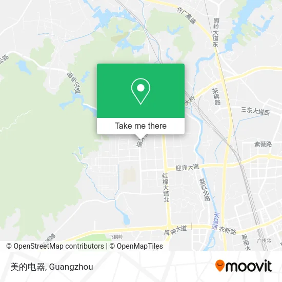 美的电器 map