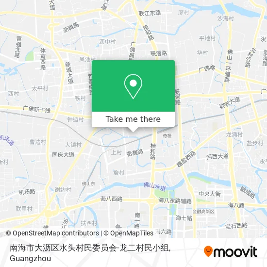 南海市大沥区水头村民委员会-龙二村民小组 map