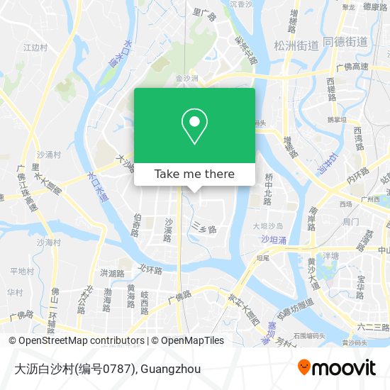 大沥白沙村(编号0787) map