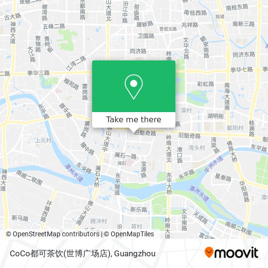 CoCo都可茶饮(世博广场店) map