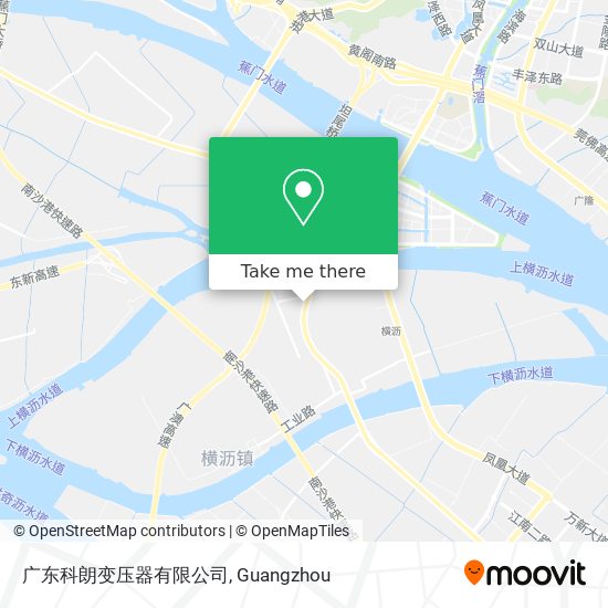 广东科朗变压器有限公司 map