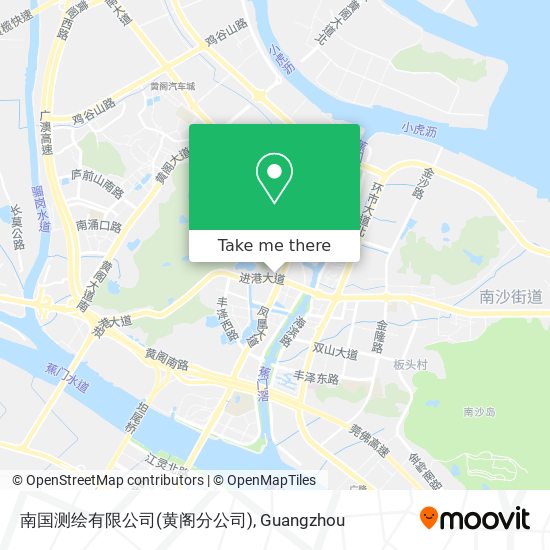 南国测绘有限公司(黄阁分公司) map