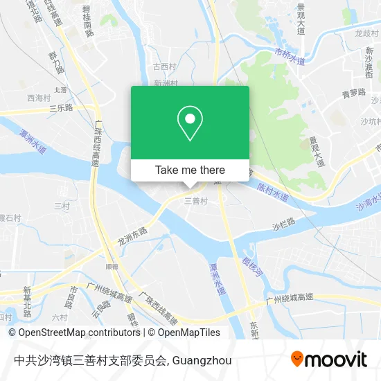 中共沙湾镇三善村支部委员会 map