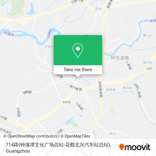 714路(钟落潭文化广场总站-花都北兴汽车站总站) map