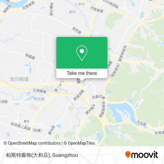 柏斯特服饰(大和店) map