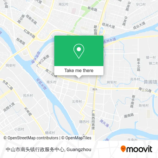 中山市南头镇行政服务中心 map