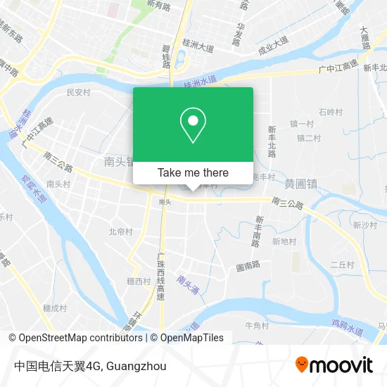 中国电信天翼4G map