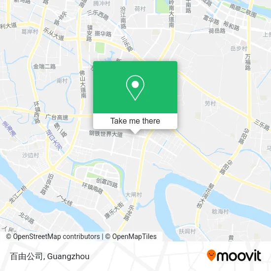 百由公司 map