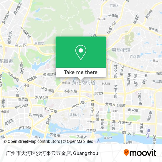 广州市天河区沙河来云五金店 map