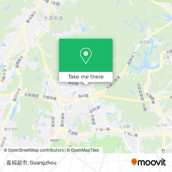 嘉褔超市 map