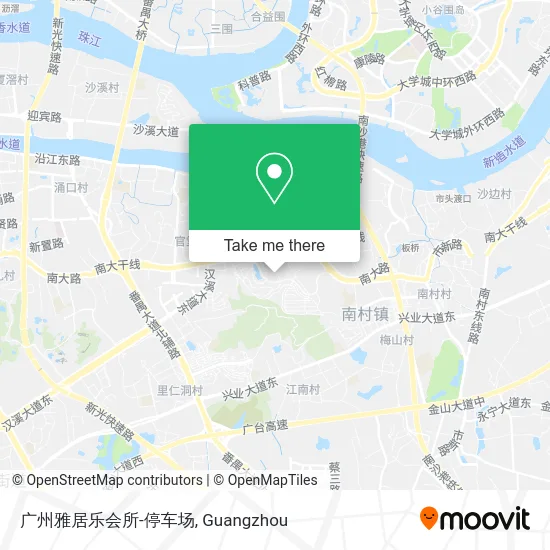 广州雅居乐会所-停车场 map