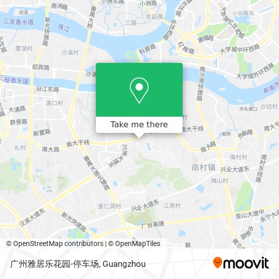 广州雅居乐花园-停车场 map