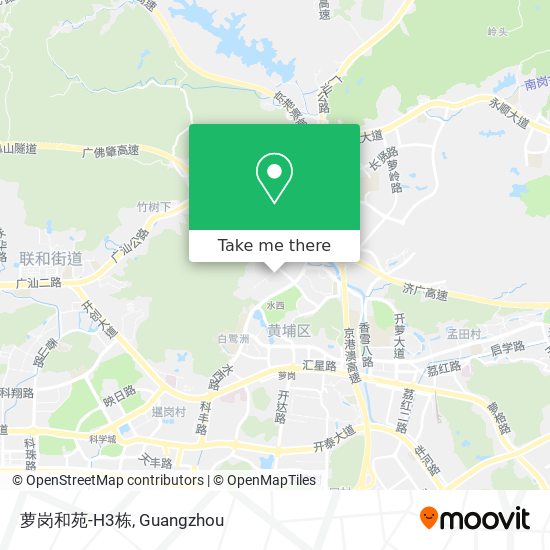 萝岗和苑-H3栋 map