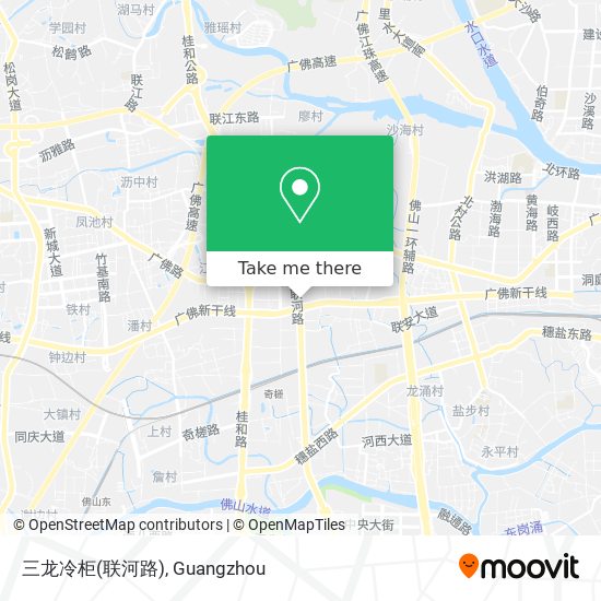三龙冷柜(联河路) map