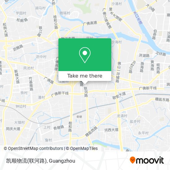 凯顺物流(联河路) map