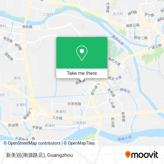 新美冠(南源路店) map