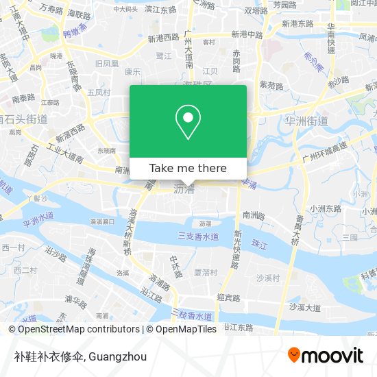 补鞋补衣修伞 map