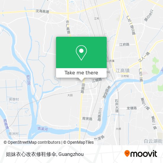 姐妹衣心改衣修鞋修伞 map