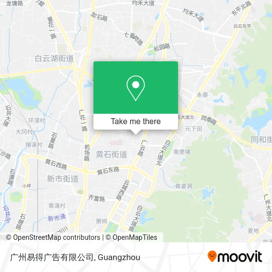 广州易得广告有限公司 map