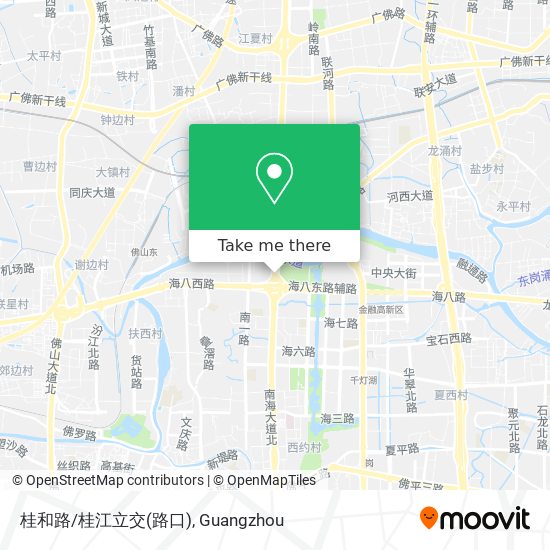 桂和路/桂江立交(路口) map