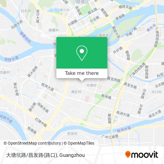 大塘坑路/昌发路(路口) map