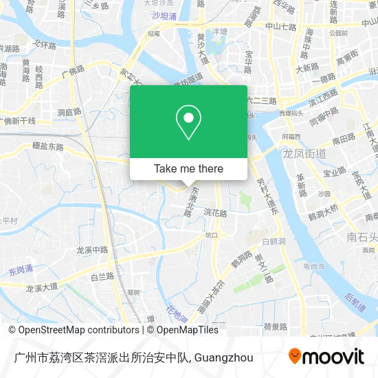广州市荔湾区茶滘派出所治安中队 map