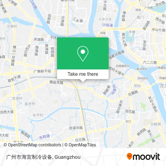 广州市海宜制冷设备 map