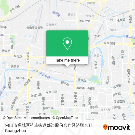 佛山市禅城区祖庙街道郊边股份合作经济联合社 map