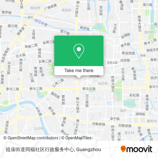 祖庙街道同福社区行政服务中心 map