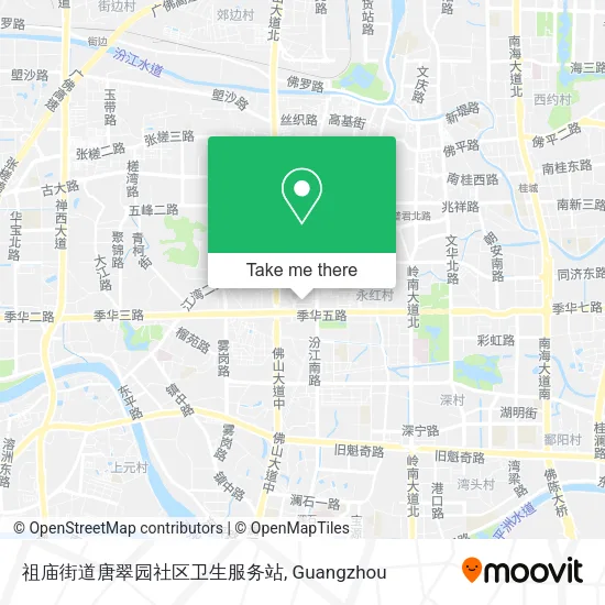 祖庙街道唐翠园社区卫生服务站 map