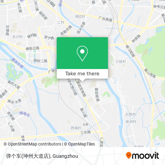 弹个车(坤州大道店) map