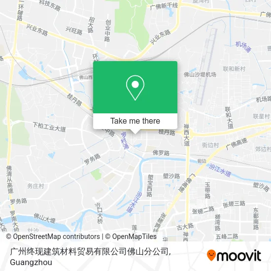 广州终现建筑材料贸易有限公司佛山分公司 map