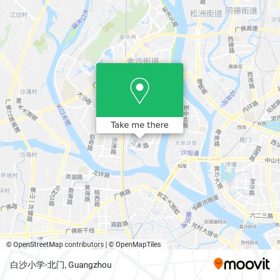 白沙小学-北门 map