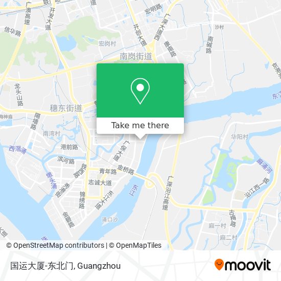 国运大厦-东北门 map