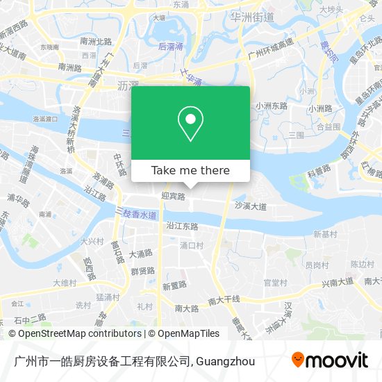 广州市一皓厨房设备工程有限公司 map