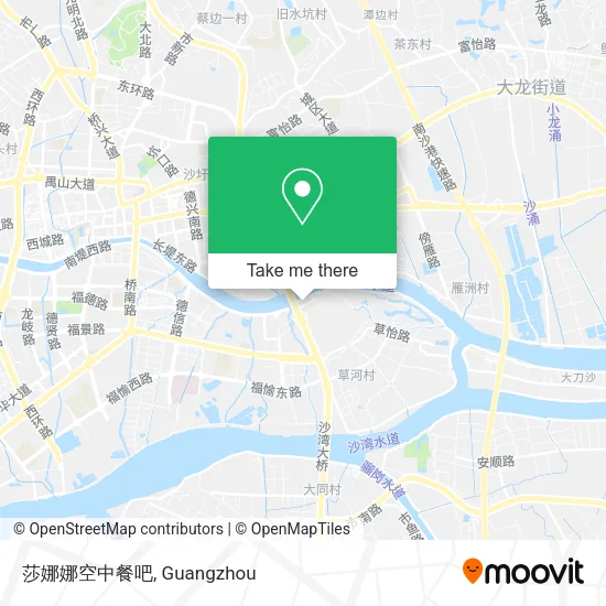 莎娜娜空中餐吧 map