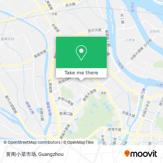黄阁小菜市场 map