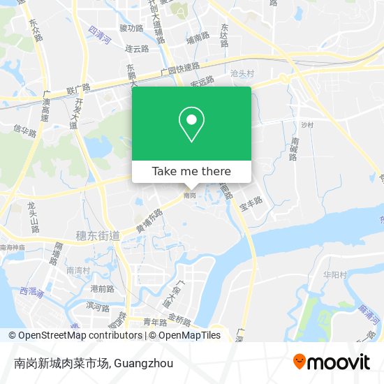 南岗新城肉菜市场 map