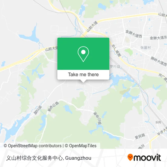 义山村综合文化服务中心 map