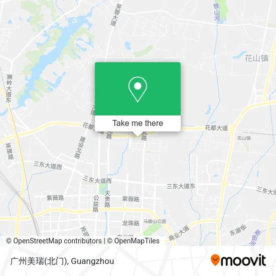 广州美瑞(北门) map