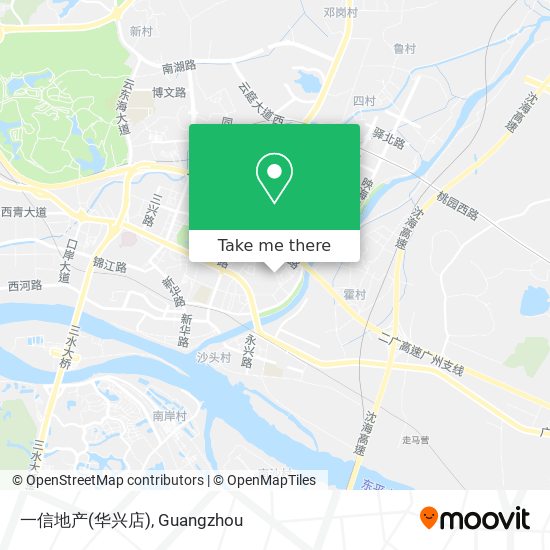 一信地产(华兴店) map