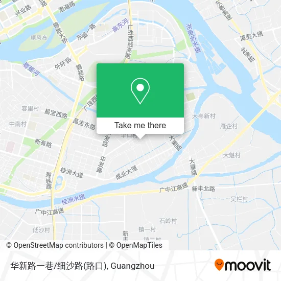 华新路一巷/细沙路(路口) map