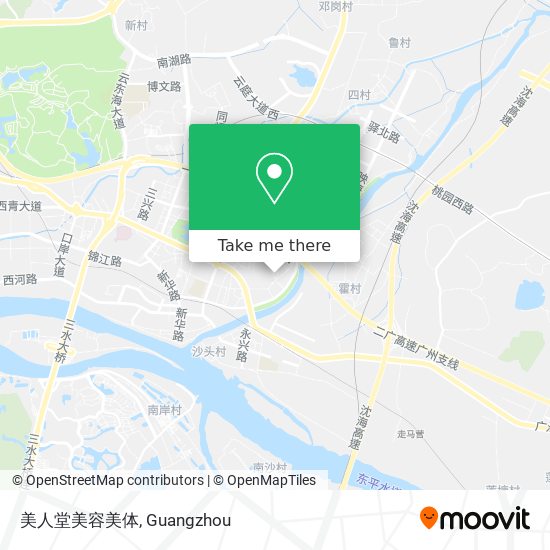 How To Get To 美人堂美容美体in 三水区by Bus Moovit