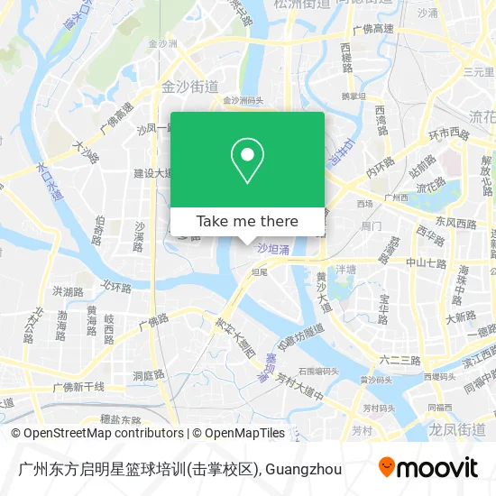 广州东方启明星篮球培训(击掌校区) map