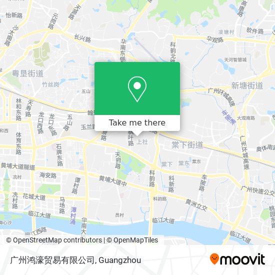 广州鸿濠贸易有限公司 map