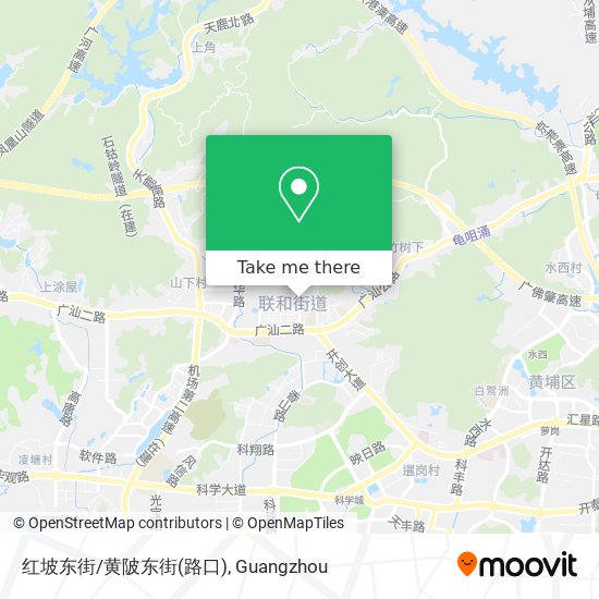 红坡东街/黄陂东街(路口) map