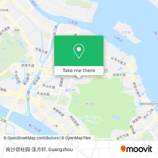 南沙碧桂园-漾月轩 map