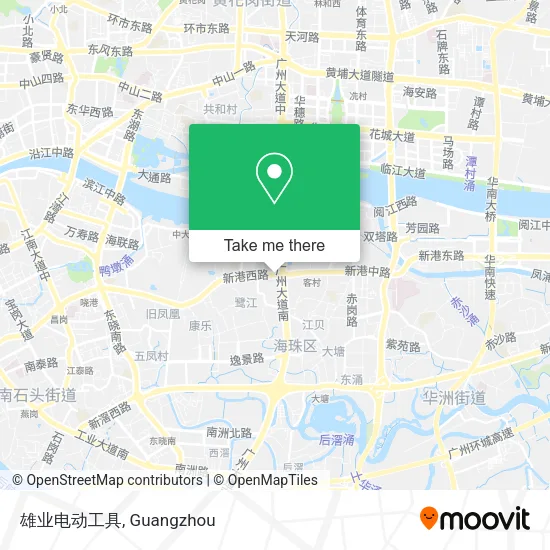 雄业电动工具 map